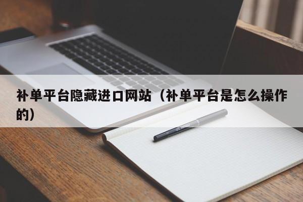 补单平台隐藏进口网站(补单平台是怎么操作的)